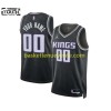 Maillot Basket Sacramento Kings Personnalisé Jordan Statement Edition 2022-2023 Noir Swingman - Enfant